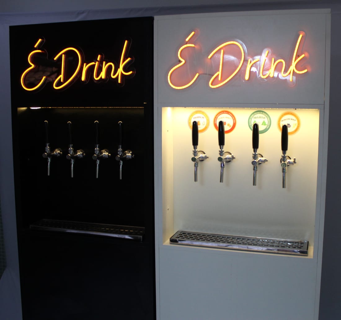 Totens E-Drink preto e branco